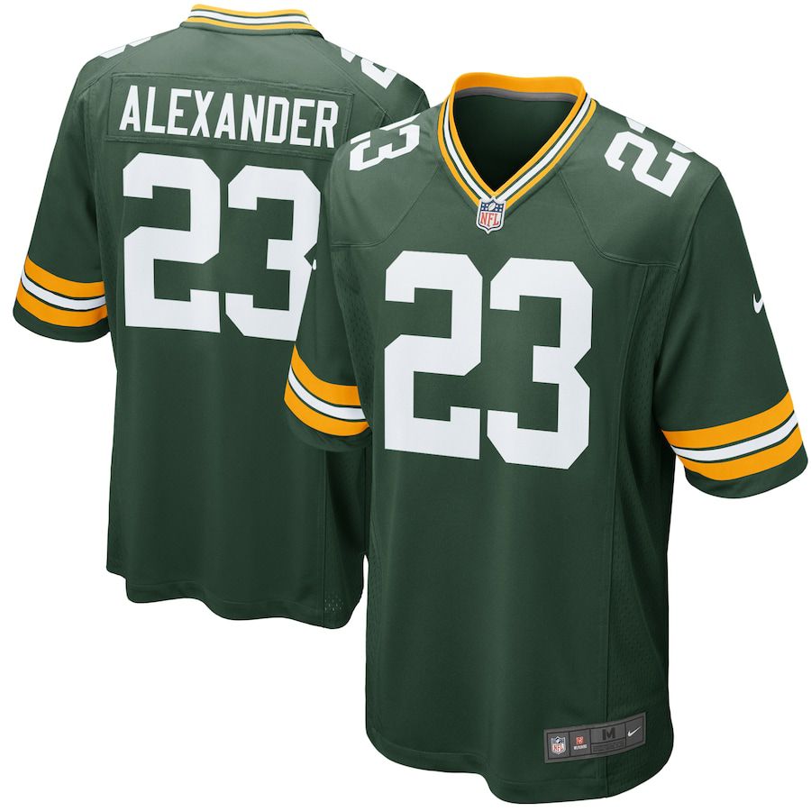 Men Green Bay Packers 23 Jaire Alexander Nike Green Game Player NFL Jersey